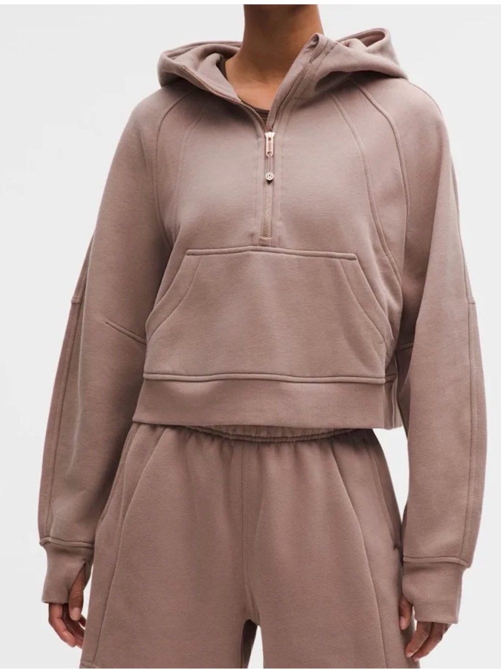 Lululemon Scuba Oversized Half Zip Hoodie